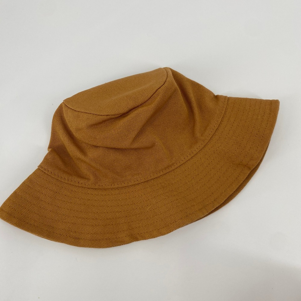 Madewell Bucket Hat Womens OS Brown Canvas Sun Protection